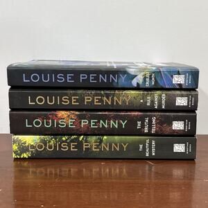 Louise Penny Paperback Book Lot (books 3,4,5,8) Cruelest Month Beautiful Mystery